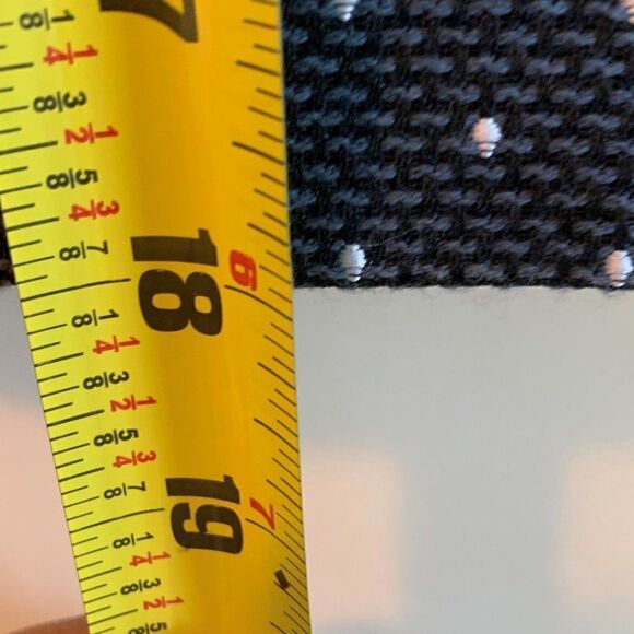 Loft A line skirt, navy with white polka dots, sz 4, EUC,  short, sassy, - Picture 6 of 13